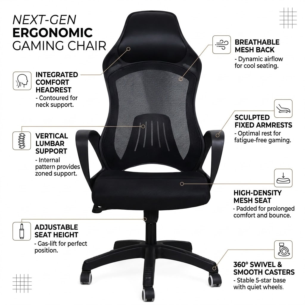 1501 High Back Chair