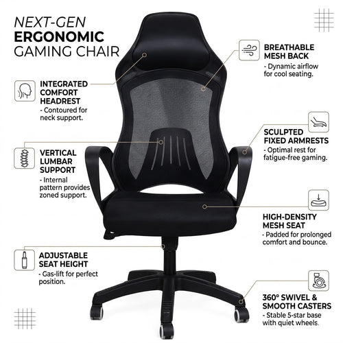 1501 High Back Chair