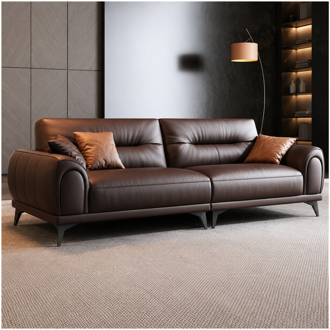Alpha Three Seat Sofa