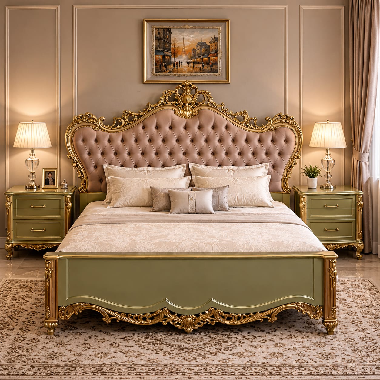 Gold Pro Bed Set