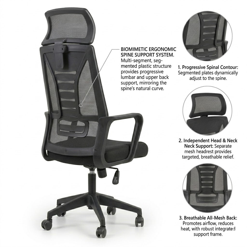 Josie High Back Chair