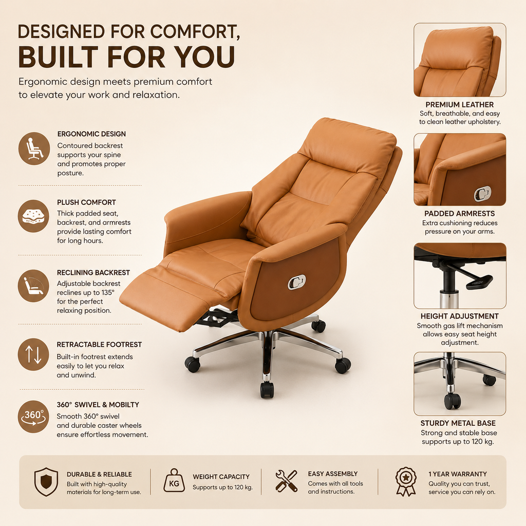 Milinum High Back Chair