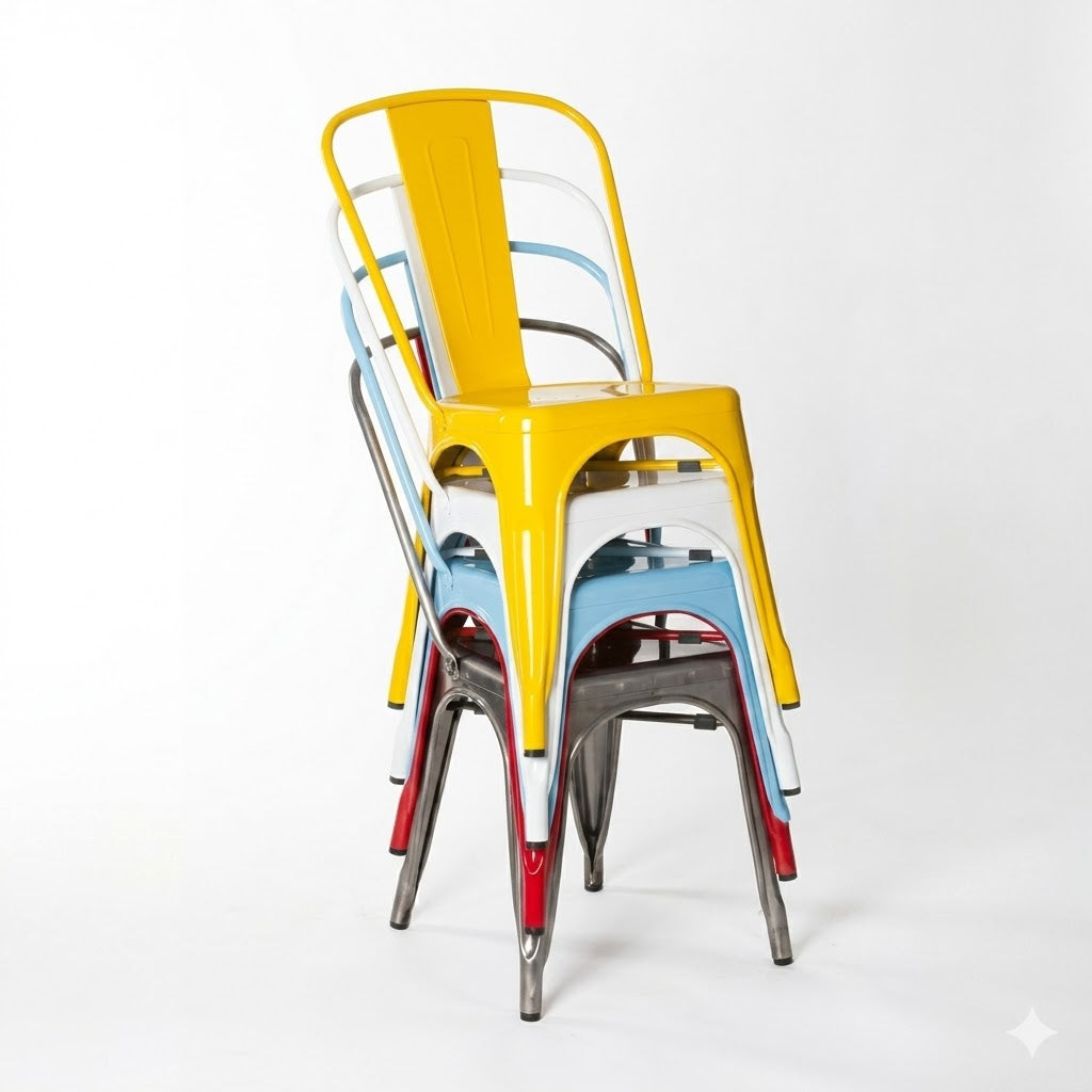 Steel Cafe Chair