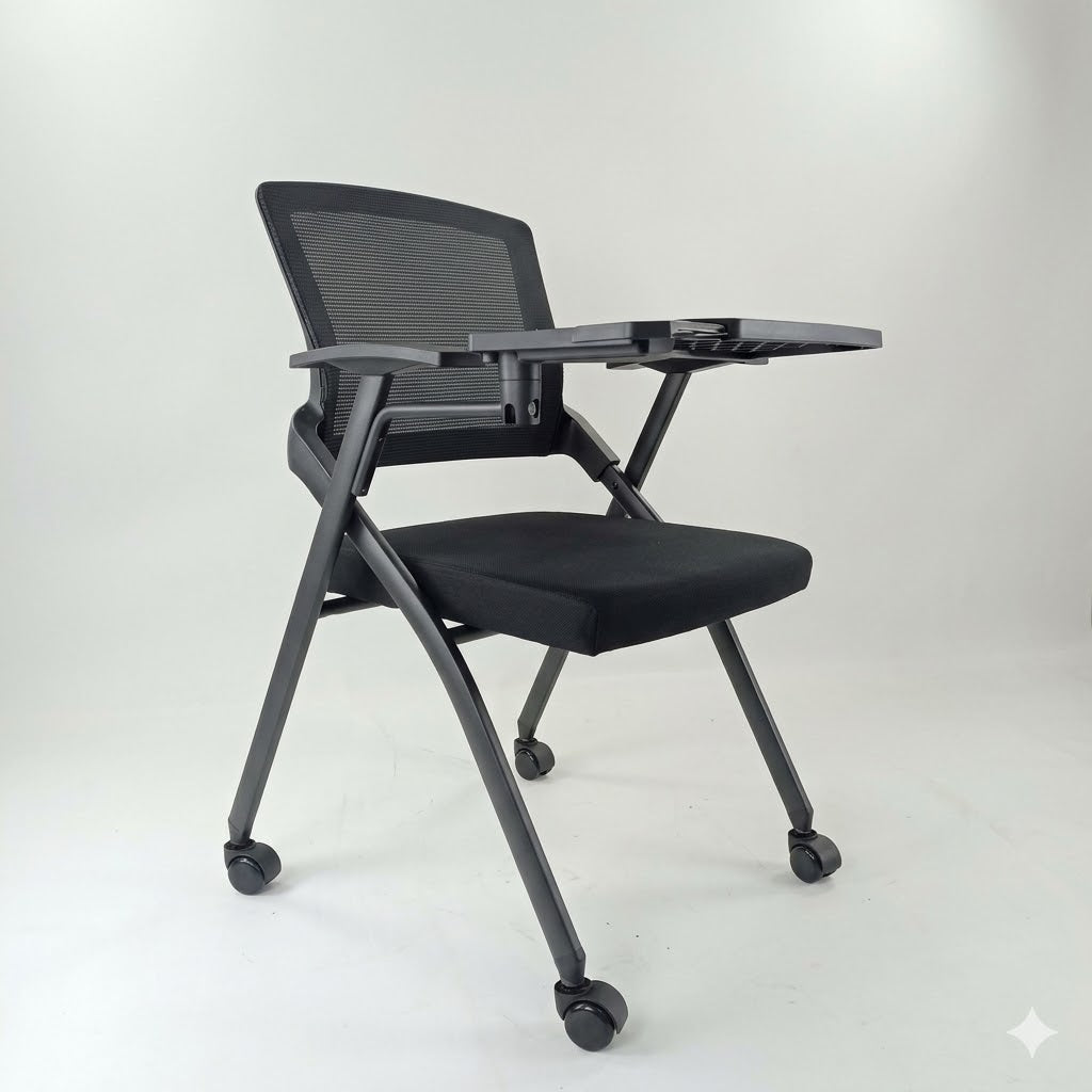Folding Study Chair With Tablet