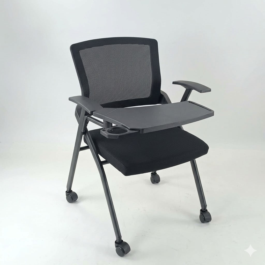 Folding Study Chair With Tablet