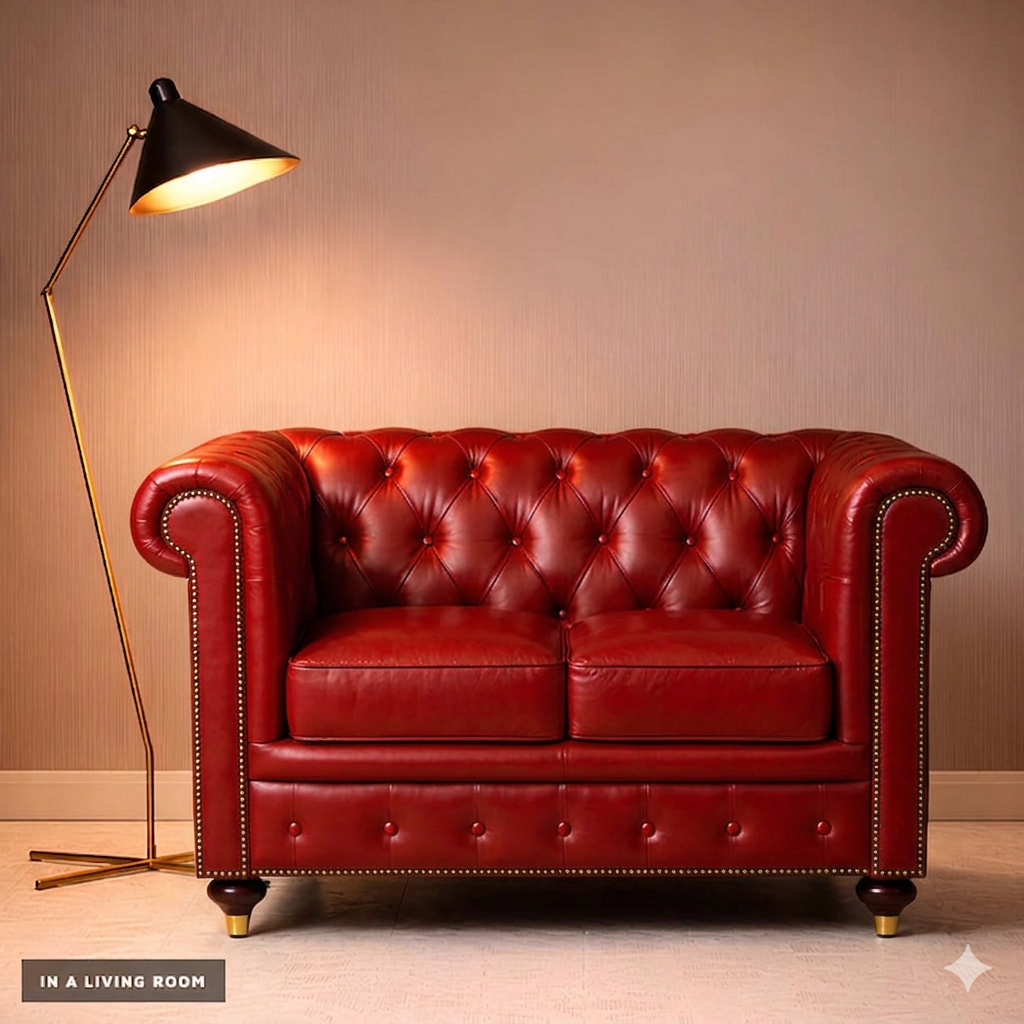 Chesterfield Double Seat Sofa